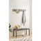 Alaterre Furniture Newport 40" Coat Hook and Faux Concrete Bench Set ANNP032471 - alternate 1